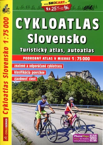 Levně Cykloatlas Slovensko 1:75 000