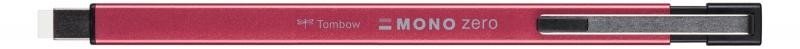 Levně Tombow Gumovací tužka Mono Zero METAL 2,5 x 5 mm - červená