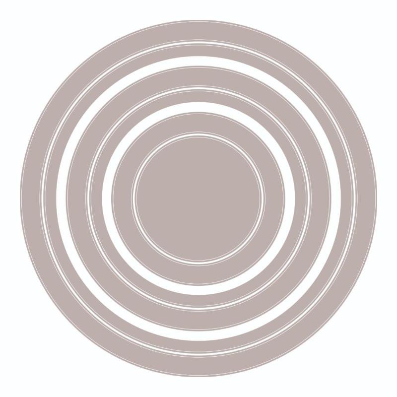 Levně Sizzix Framelits Vyřezávací kovové šablony - Kruhy 6 ks