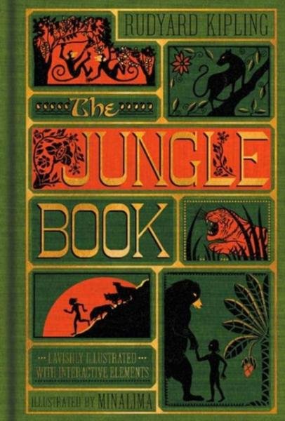 Levně The Jungle Book (Illustrated with Interactive Elements) - Rudyard Joseph Kipling