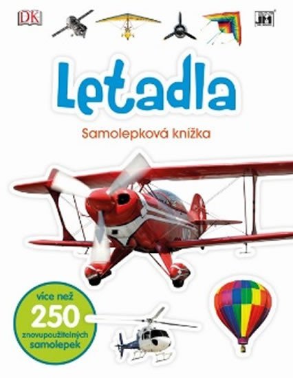 Levně Letadla - Samolepková knížka