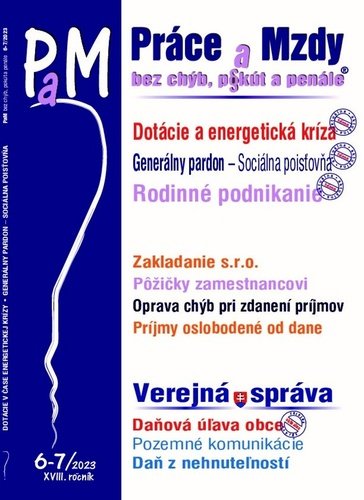 Levně PAM 6-7/2023 - Ladislav Hrtánek; Sandra Mrukviová Tomiová; Miroslav Tichý