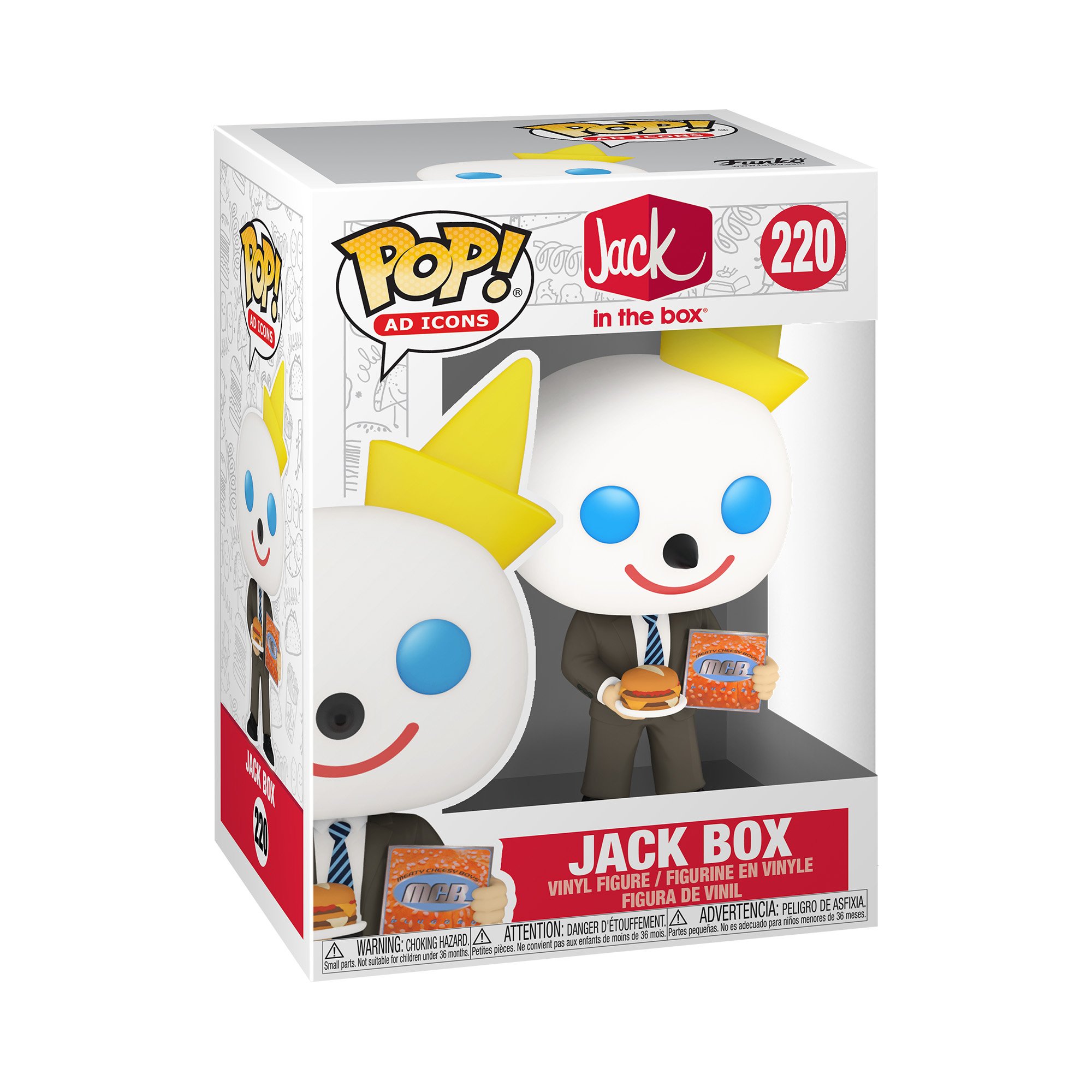 Levně Funko POP Ad Icon: Jack In the Box - MCB