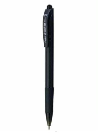 Levně Kuličkové pero černé 0,7mm PENT.BX417-A