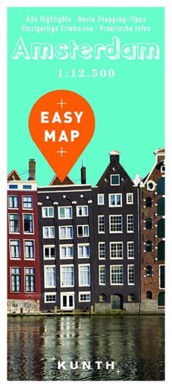 Levně Amsterdam - Easy Map 1:12 500