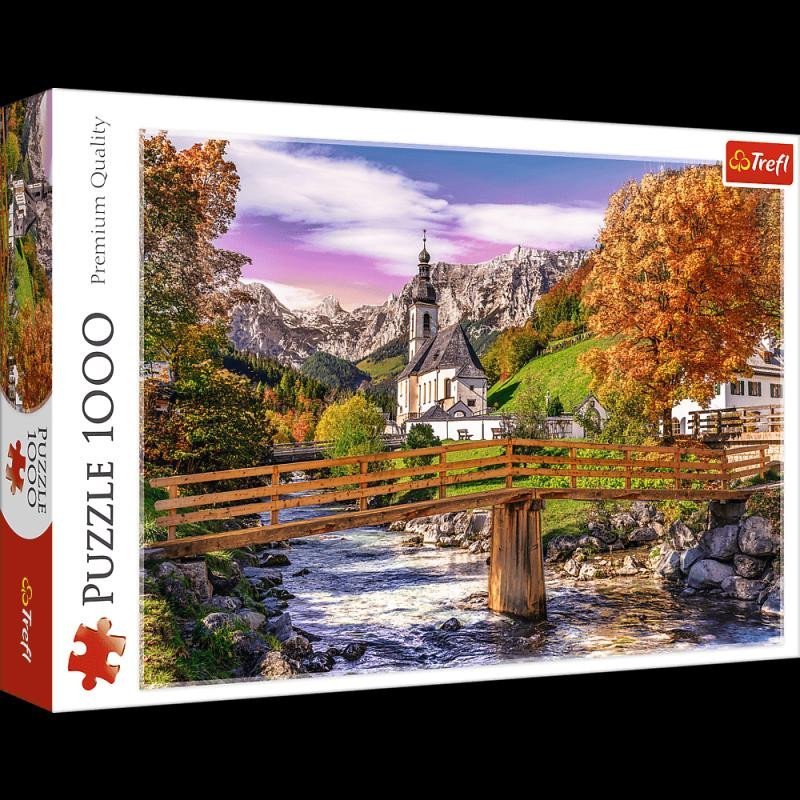 Trefl Puzzle Podzimní Bavorsko / 1000 dílků