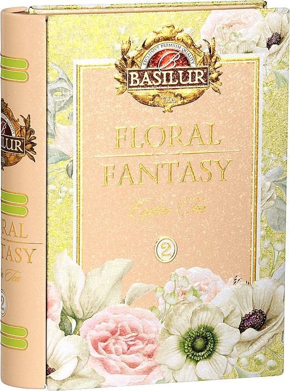 Levně BASILUR Book Floral Fantasy Vol. II. Zelený čaj 100g