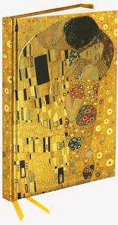 Levně Zápisník Gustav Klimt: The Kiss (Foiled Journal)