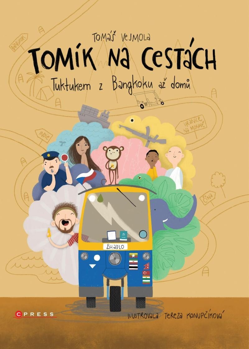 Levně Tomík na cestách - Tuktukem z Bangkoku až domů, 2. vydání - Tomáš Vejmola