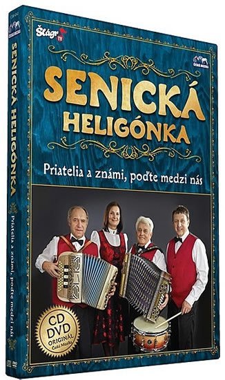 Levně Senická heligonka - Priatelia známí - CD+DVD