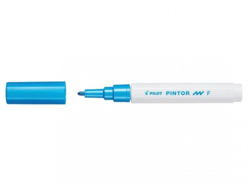 Levně PILOT Pintor Fine akrylový popisovač 0,9-1,5mm - metalický modrý