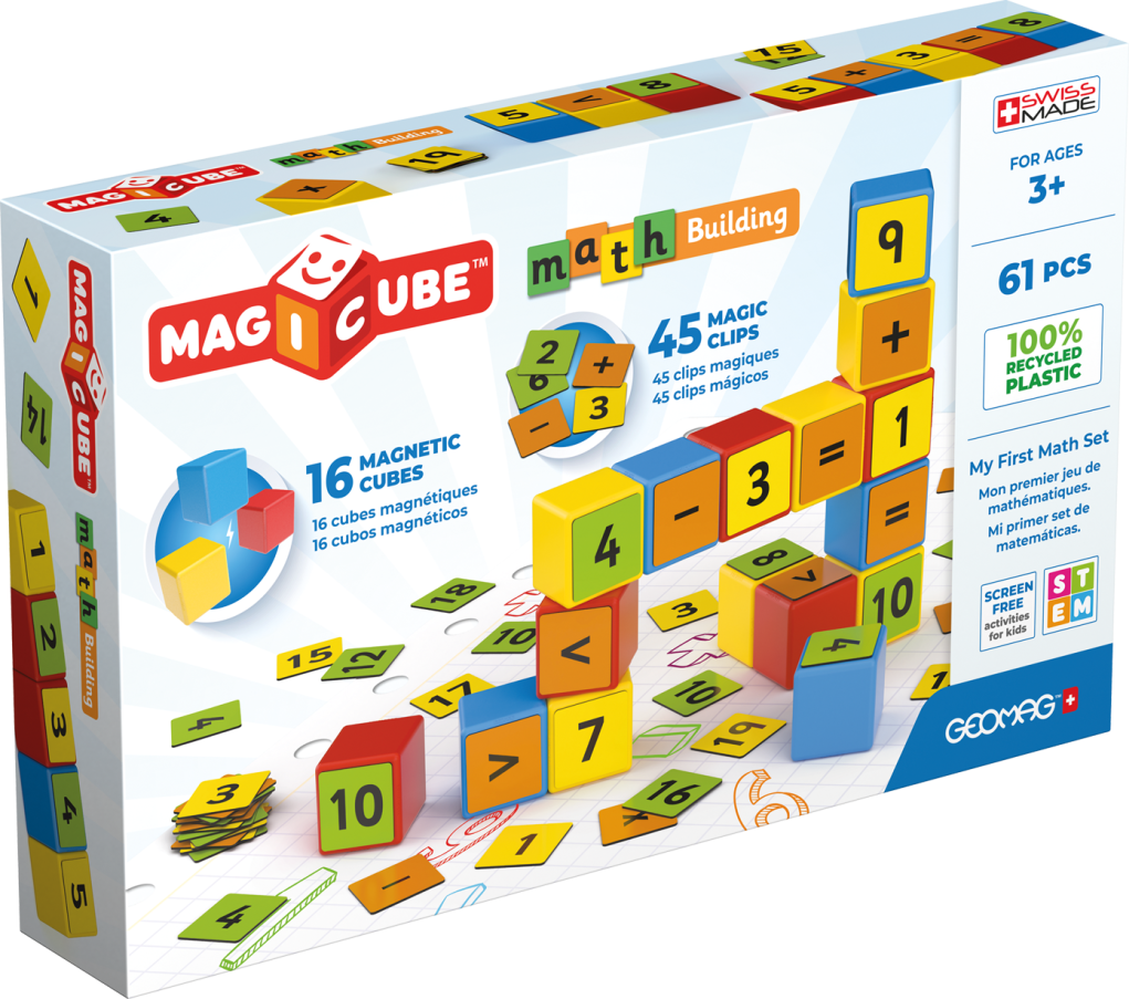 Levně Geomag Magicube Math 61 dílků - Geomag