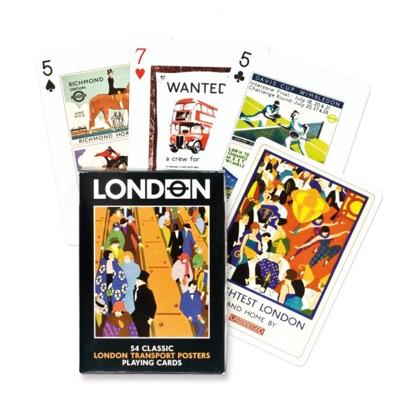 Levně Piatnik Poker - Londýnské plakáty