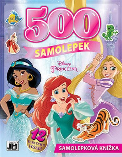 Levně Velká samolepková knížka 500 Disney Princezny