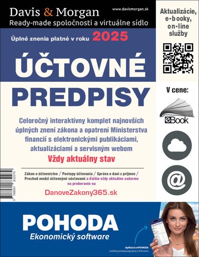 Účtovné predpisy 2025