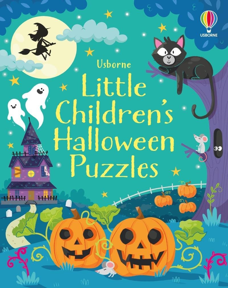 Levně Little Children´s Halloween Puzzles - Kirsteen Robson