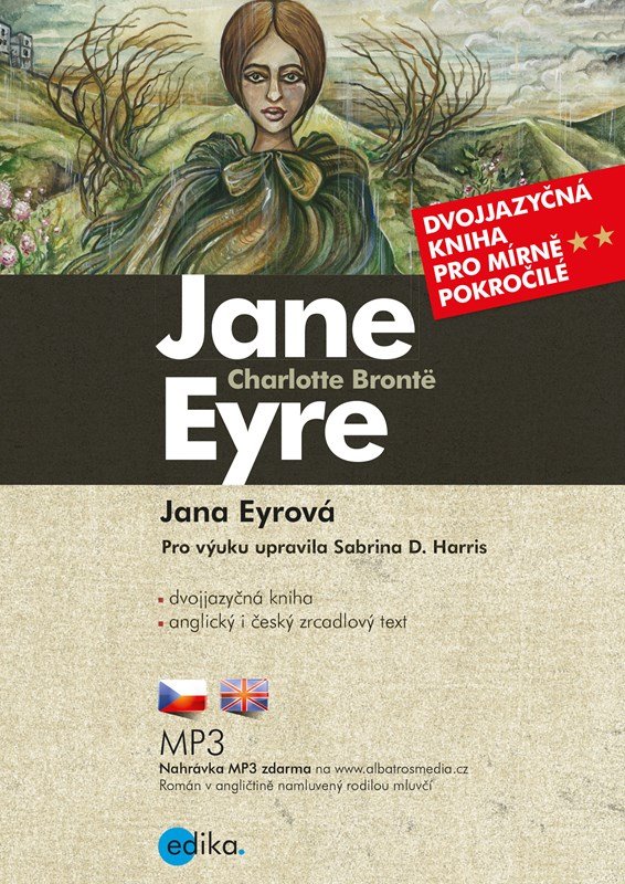 Levně Jana Eyrová / Jane Eyre + mp3 zdarma, 1. vydání - Charlotte Brontë