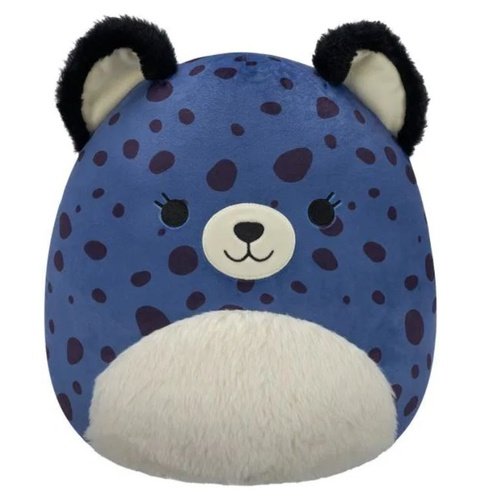 Levně Squishmallows Modrý gepard s chlupatým bříškem Spotts 30 cm