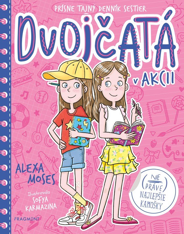 Levně Dvojčatá v akcii 1 - (Nie práve) najlepšie kamošky - Alexa Moses