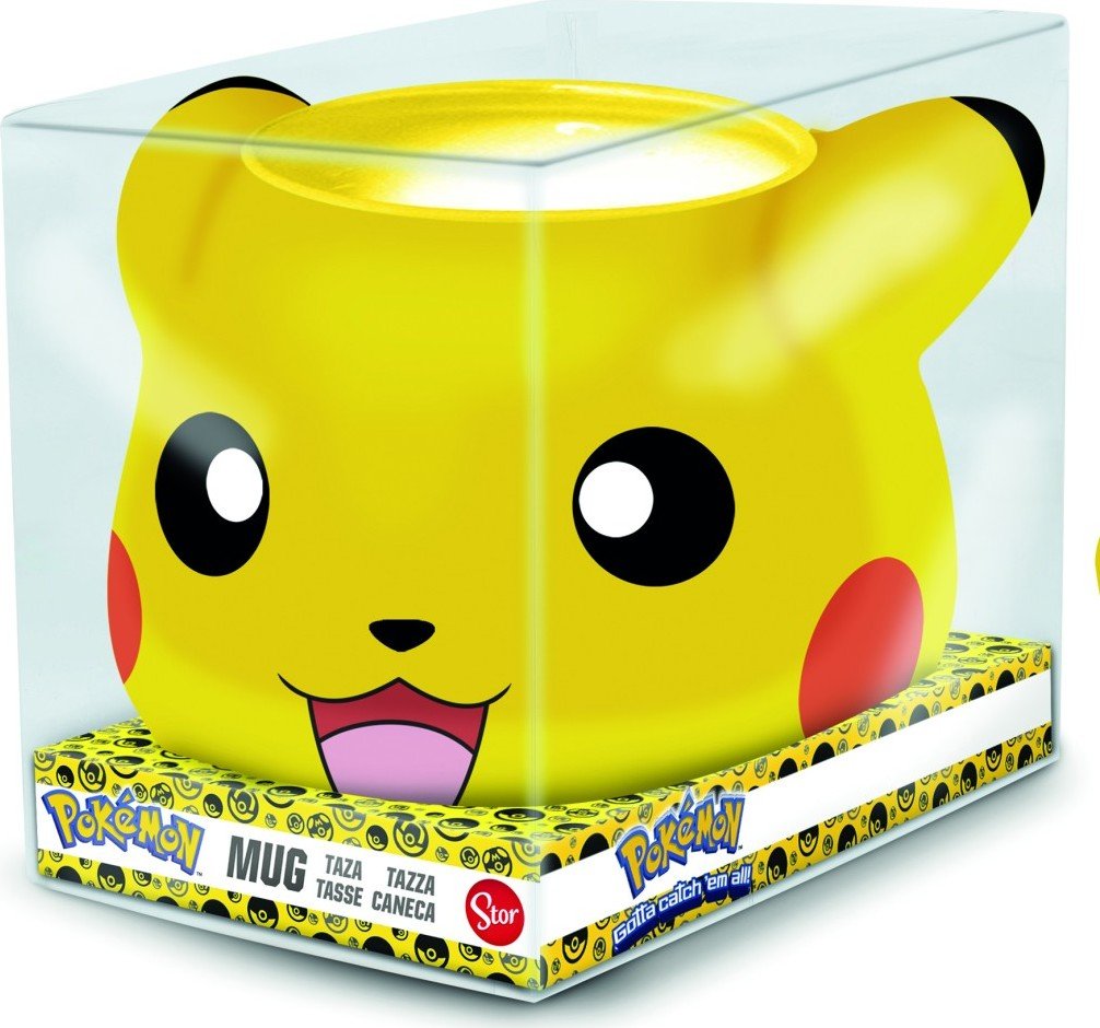 Levně Pokémon Hrnek 3D - Pikachu 500 ml - EPEE Merch - STOR