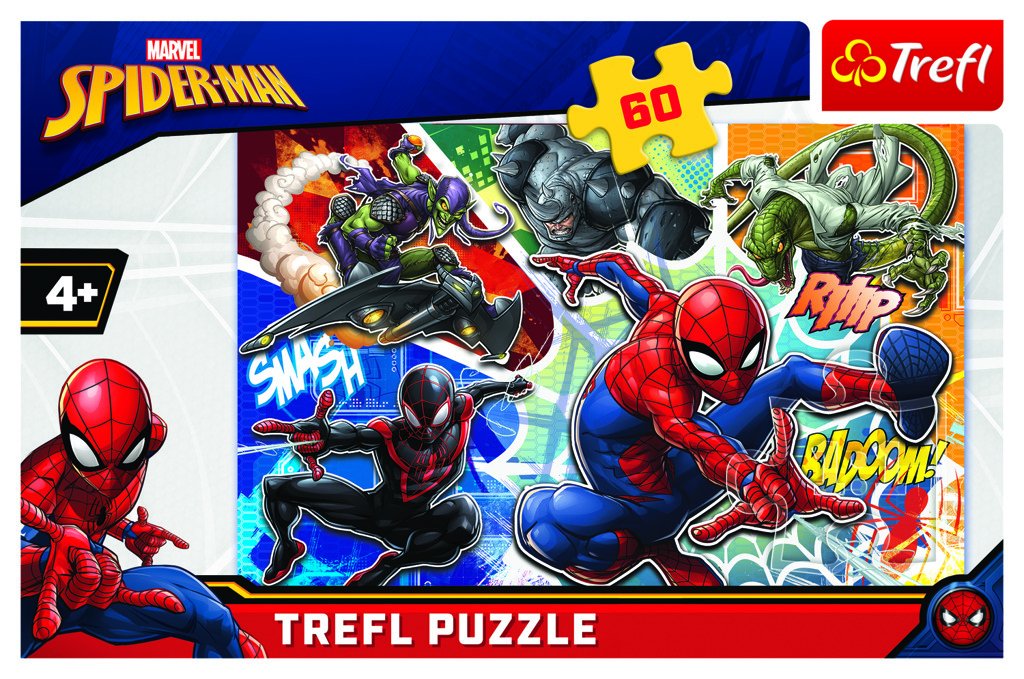 Product detail of Trefl Puzzle Spiderman / 60 dílků - TEGU
