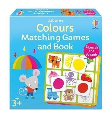 Levně Colours Matching Games and Book - Kate Nolan