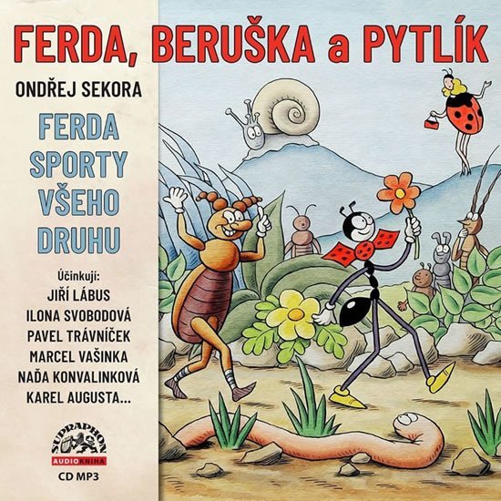 Levně Ferda, Beruška a Pytlík &amp; Ferda sporty všeho druhu - CDmp3 - Ondřej Sekora