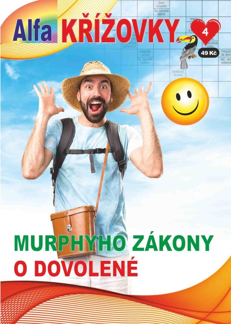 Levně Křížovky 4/2024 - Murphyho zákony o dovolené