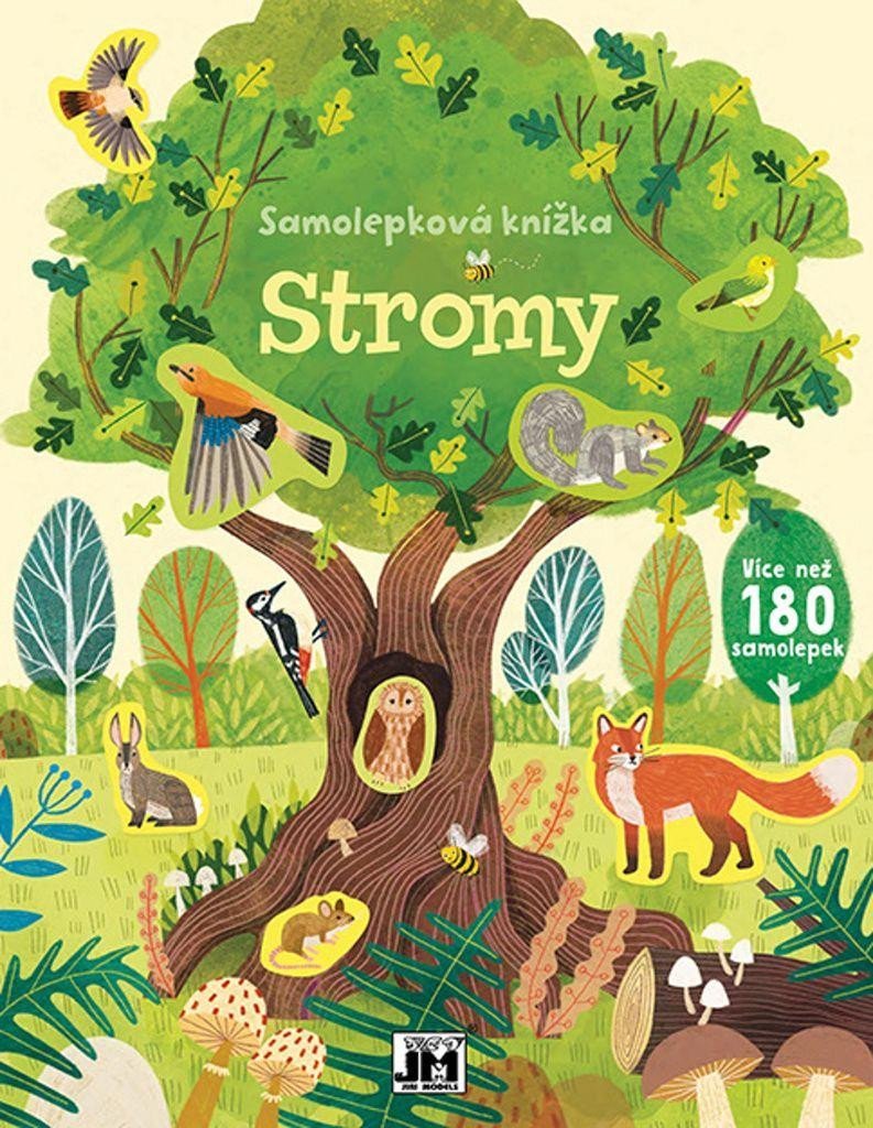 Levně Samolepková knížka Stromy
