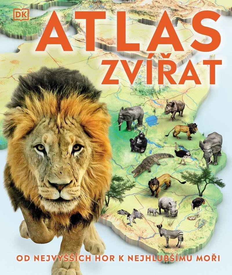 Levně Atlas zvířat - Od nejvyšších hor k nejh - Derek Harvey