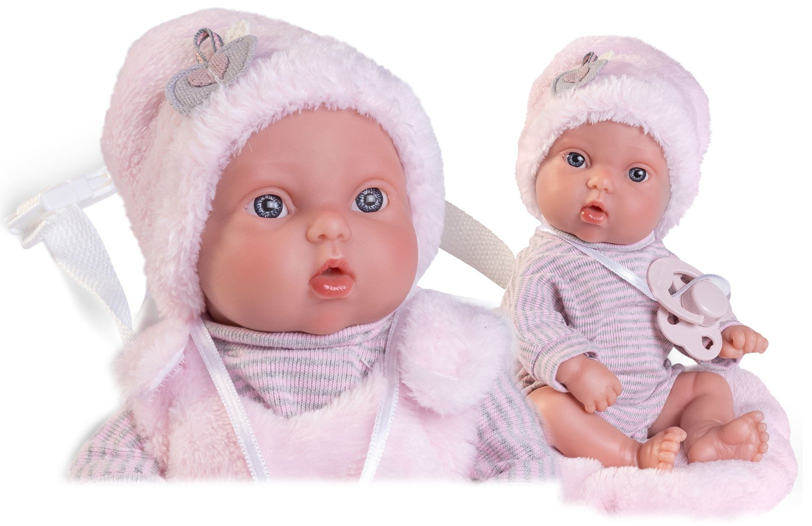 Levně Antonio Juan 85316 Picolín - realistická panenka miminko s celovinylovým tělem - 21 cm