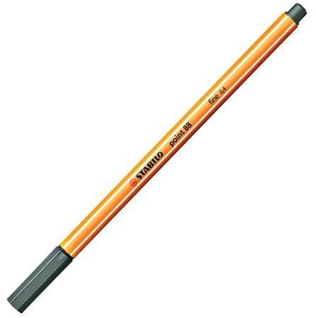 Popisovač STABILO point liner 88 šedý tmavě, 1. vydání