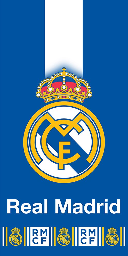 Levně Fotbalová osuška Real Madrid Los Merengues