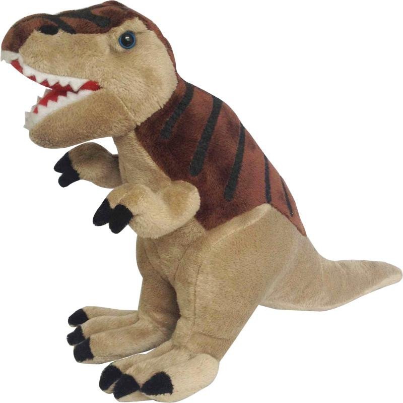 Tyrannossurus Rex plyšák 30 cm hnědý