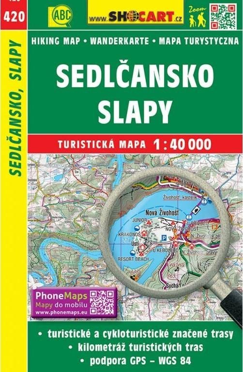 Levně SC 420 Sedlčansko, Slapy 1:40 000