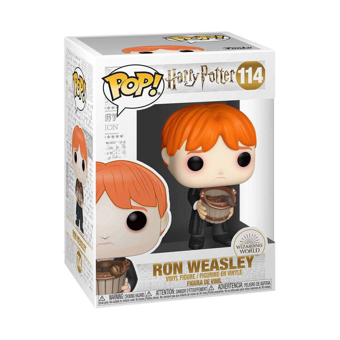 Levně Funko POP Movies: Harry Potter S10 - Ron Puking Slugs w/Bucket