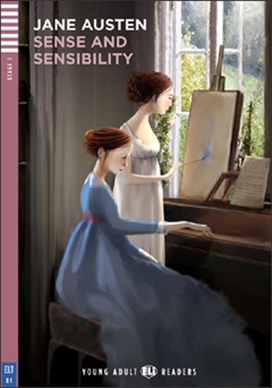Levně Young Adult ELI Readers 3/B1: Sense and Sensibility+CD - Jane Austenová