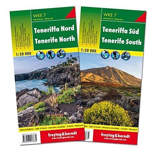 Levně WKE 7 Tenerife 1:50 000 / sada 2 turistických map