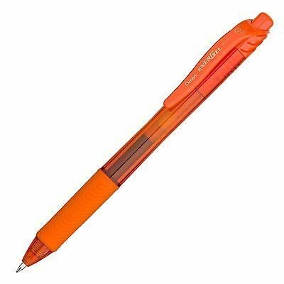 Levně Pero gelové Pentel EnerGel BL107 - oranžové 0,7mm
