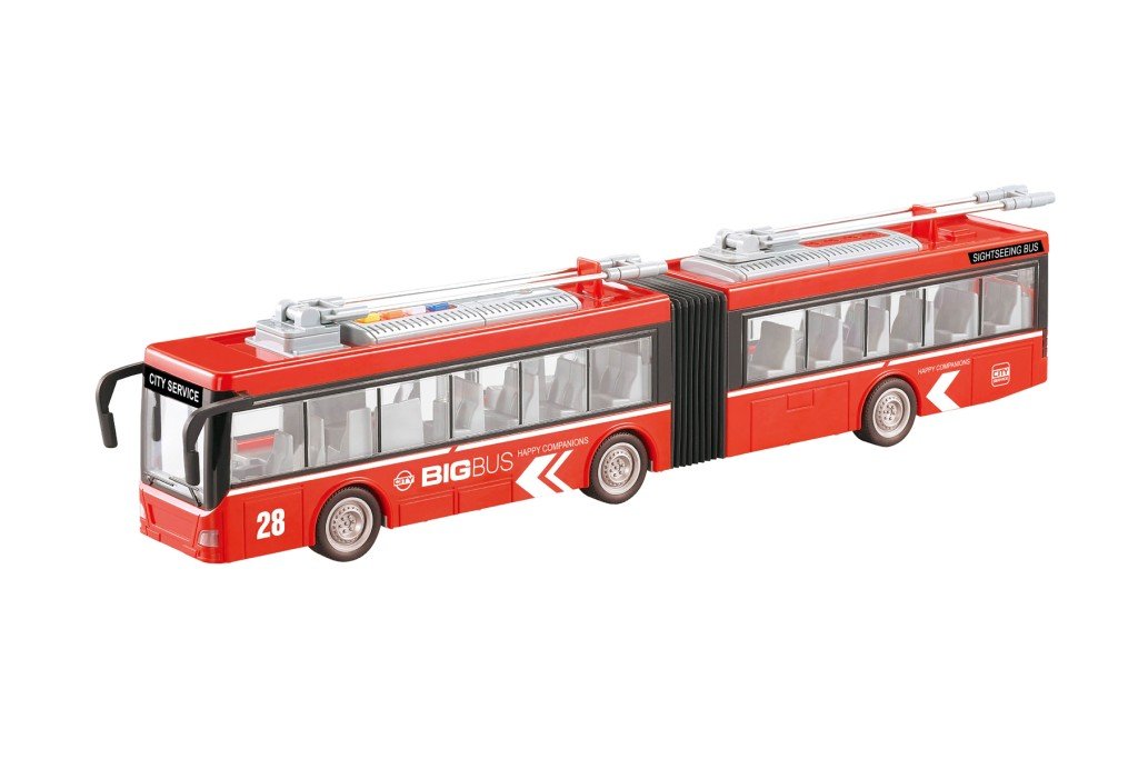 Levně Trolejbus na setrvačník 1:16 - Alltoys