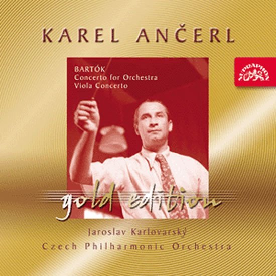 Levně Gold Edition 26 Bartók: Koncert pro orchestr, Sz 116, Koncert pro violu a orchestr Sz 120 - CD - Béla Bartók