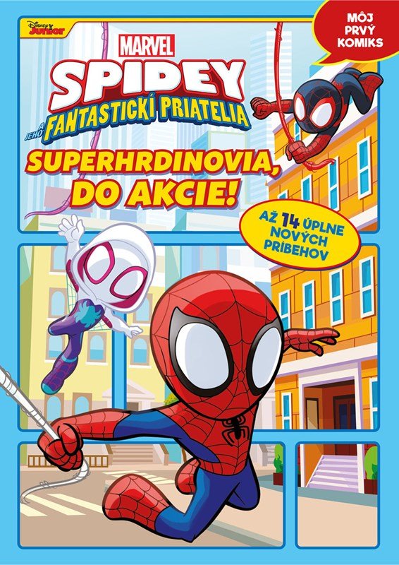 Levně Marvel - Spidey a jeho fantastickí priatelia: Superhrdinovia, do akcie! - kolektiv