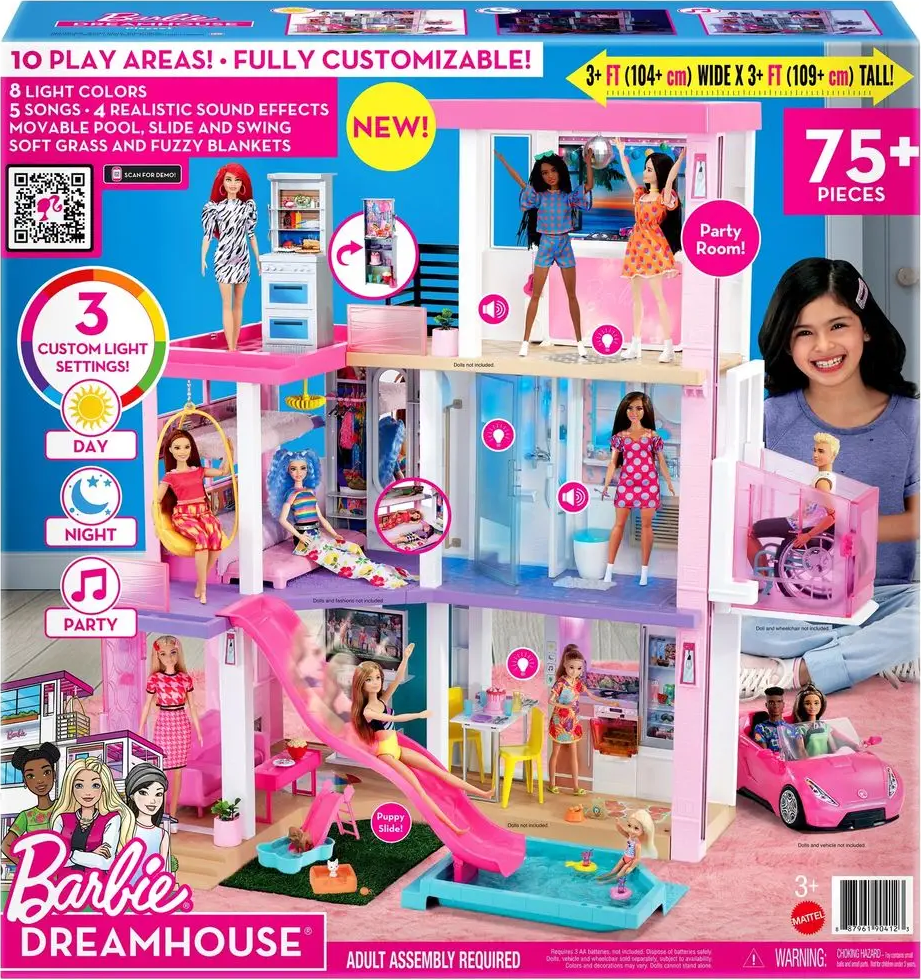 Levně Barbie dům snů se světly a zvuky - Mattel Barbie