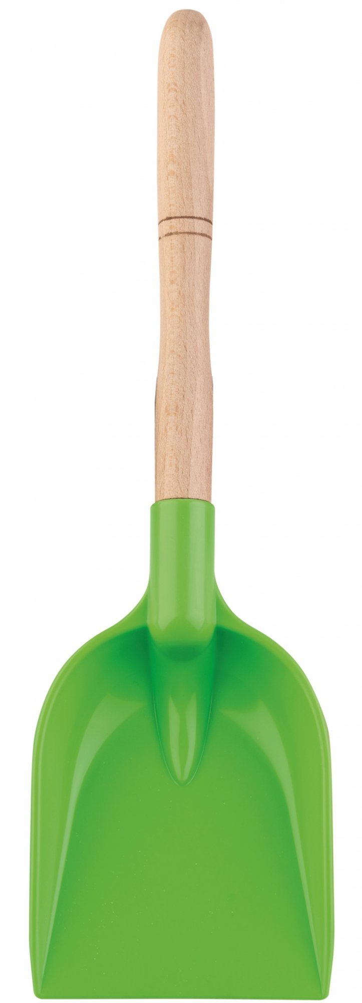 Levně Androni Lopata s dřevěnou násadou - délka 34 cm, zelená