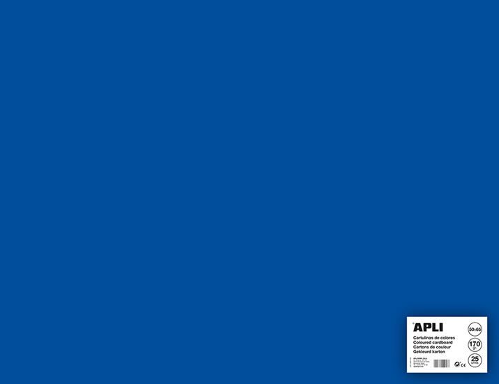 Levně Apli barevný papír A2+ 170 g - tmavě modrý - 25 ks