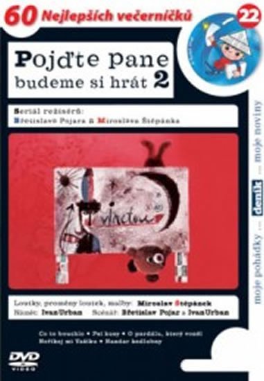 Levně Pojďte pane, budeme si hrát 2. - DVD - Břetislav Pojar
