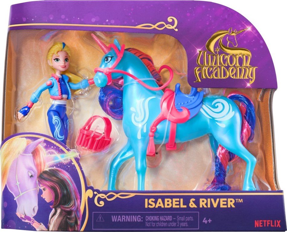 Levně Unicorn academy figurky 11 cm Isabel a River - Spin Master