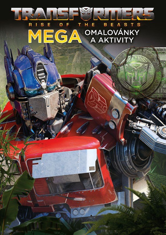 Transformers - Mega omalovánky a aktivity - Kolektiv