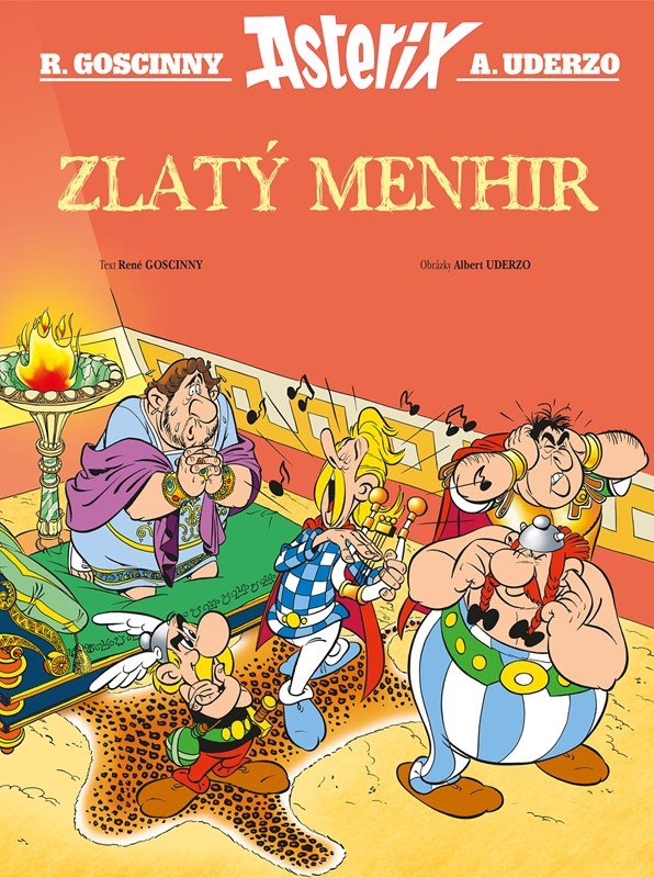 Asterix 41 - Zlatý menhir - René Goscinny