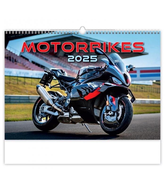Kalendář nástěnný 2025 - Motorbikes